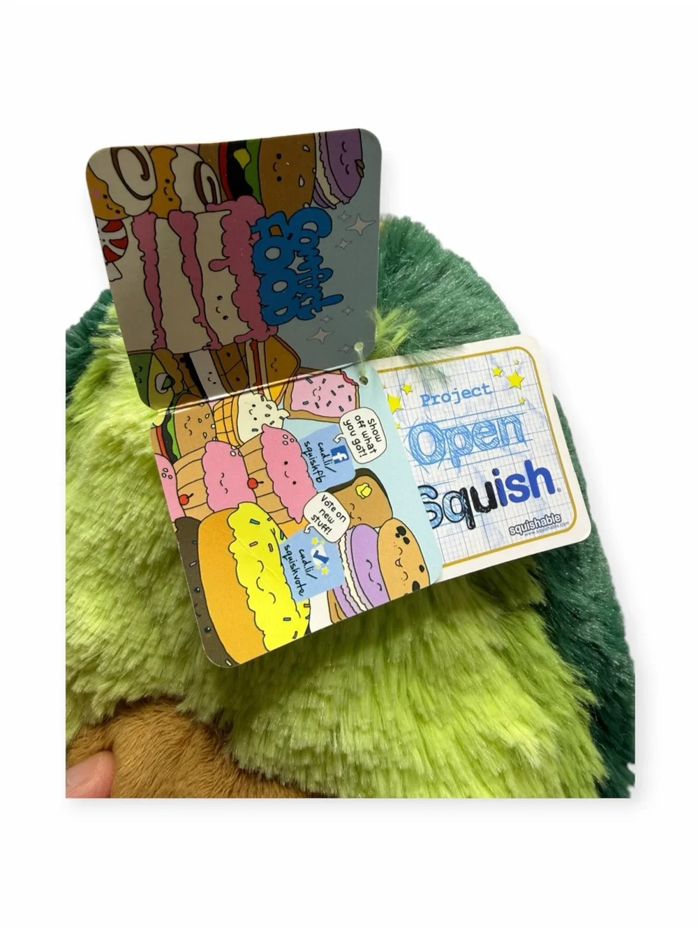 Squishable Avocado Plush Green Comfort Food Mini 9.5” With Tags